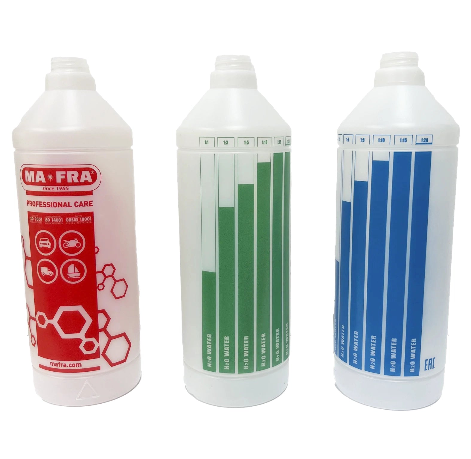 Flasche, Mafra Professional Care 1000 ml