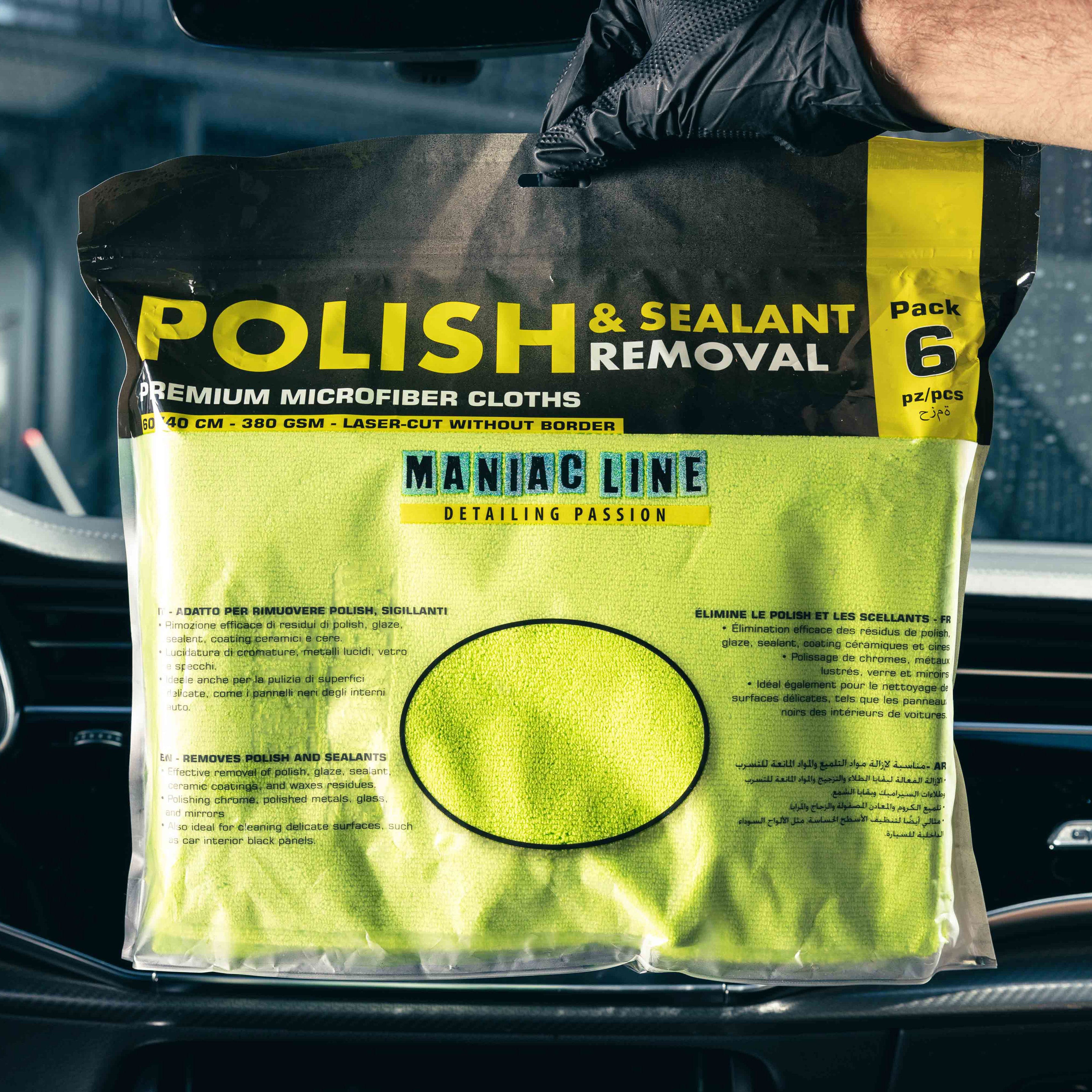 Maniac Polish & Sealant Remover – Streifenfreies Entfernen von Politur- und Wachsrückständen