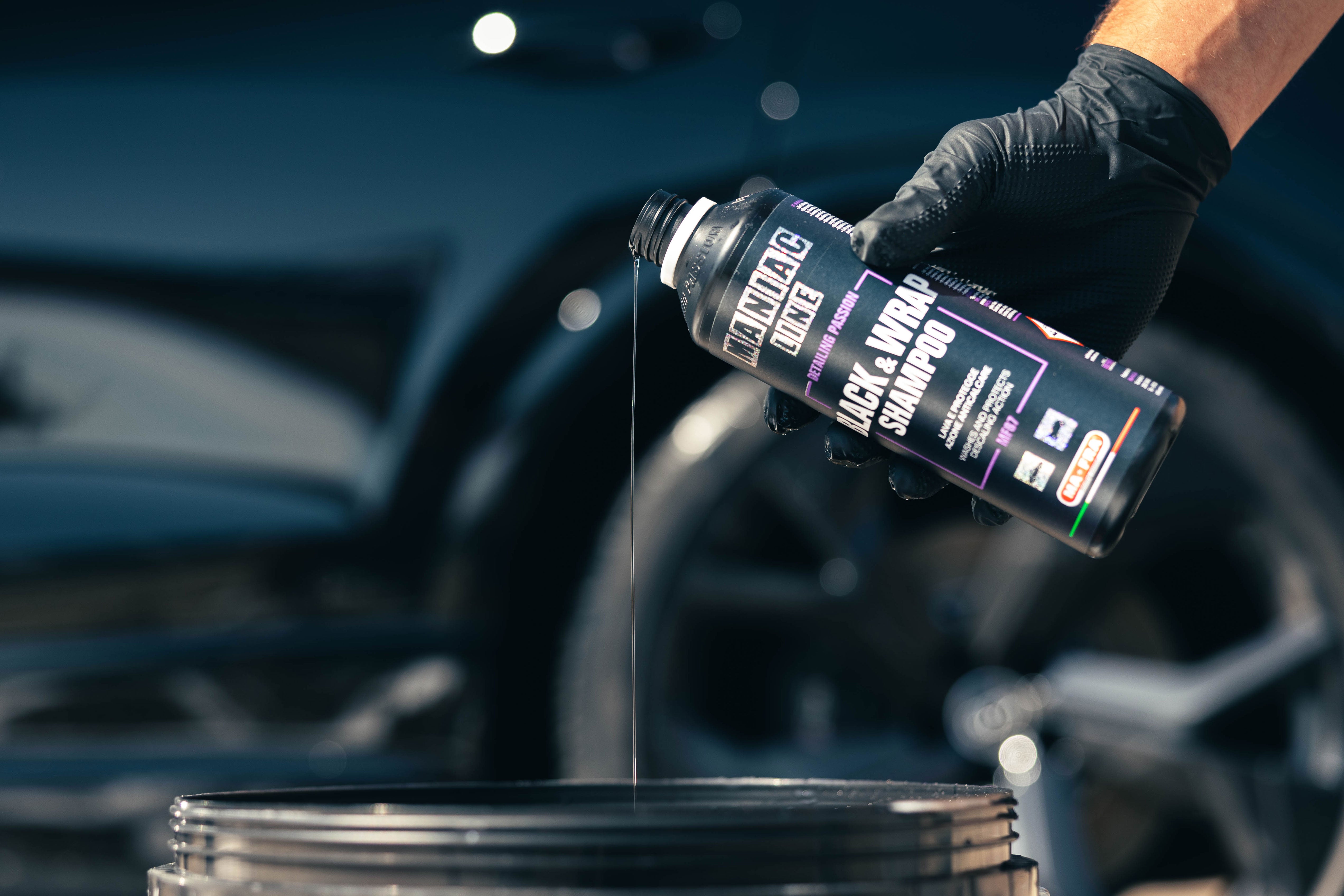 Black & Wrap Autoshampoo von Maniac Line