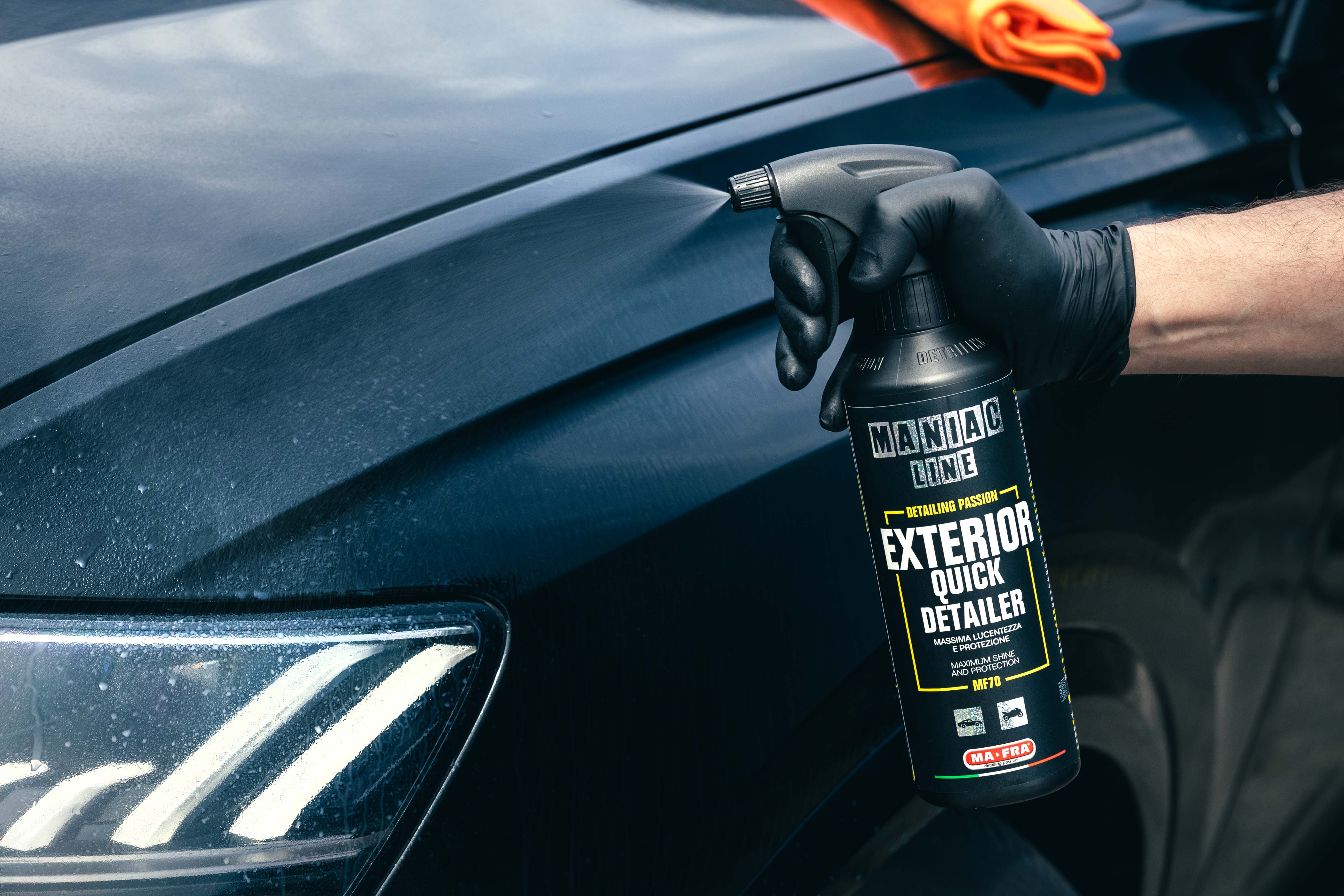 Quick Detailer für den Außenbereich von Maniac Line
