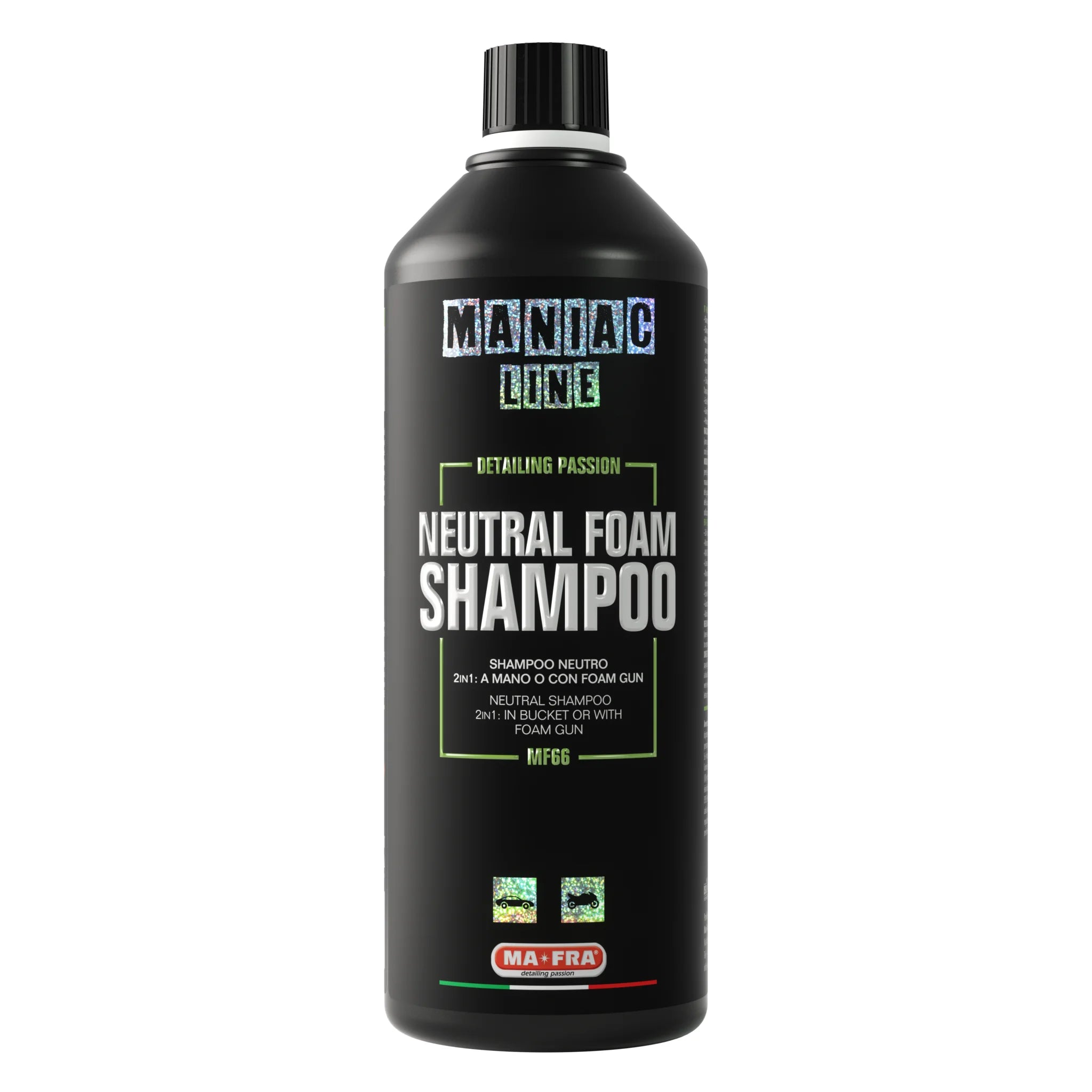 Neutrales Schaumshampoo von Maniac Line