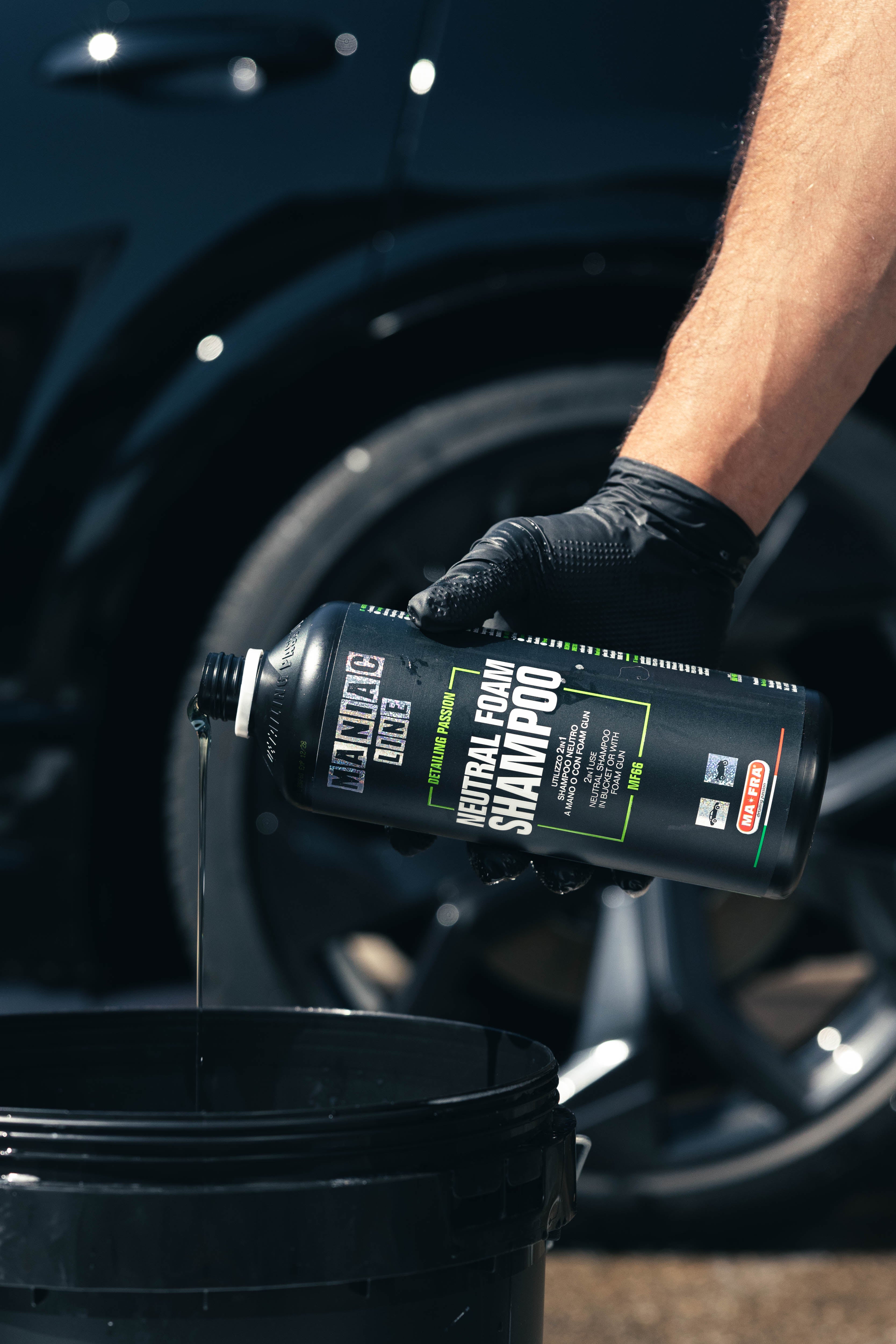 Neutrales Schaumshampoo von Maniac Line