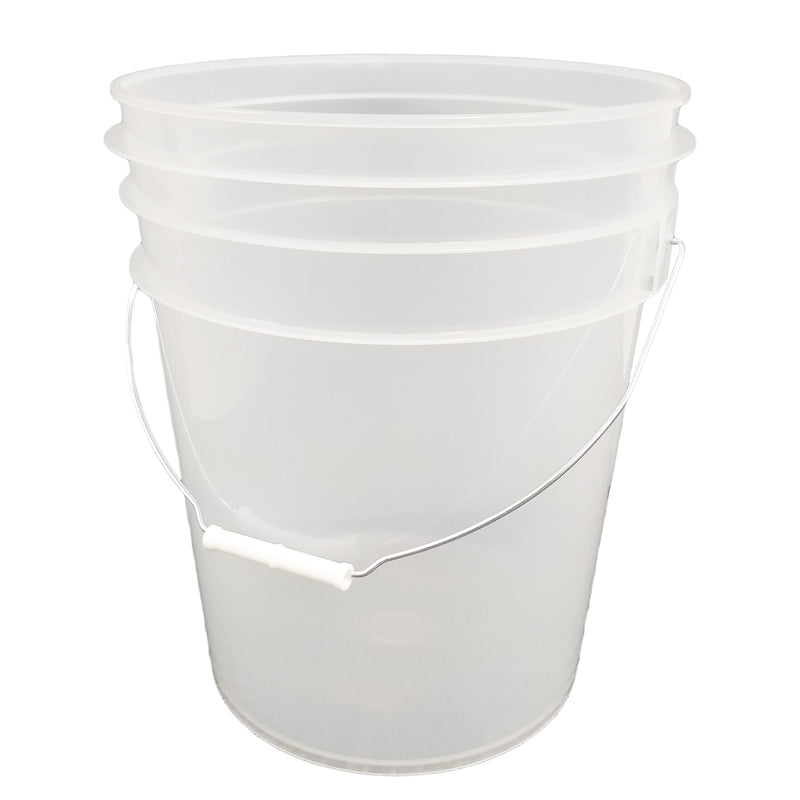 Wascheimer 19 L Transparent Weiß