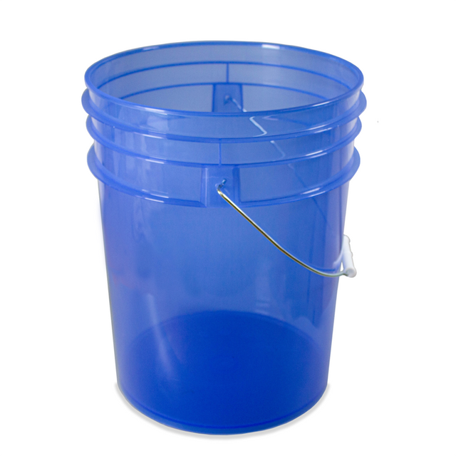 Wascheimer 19 L Transparent Blau