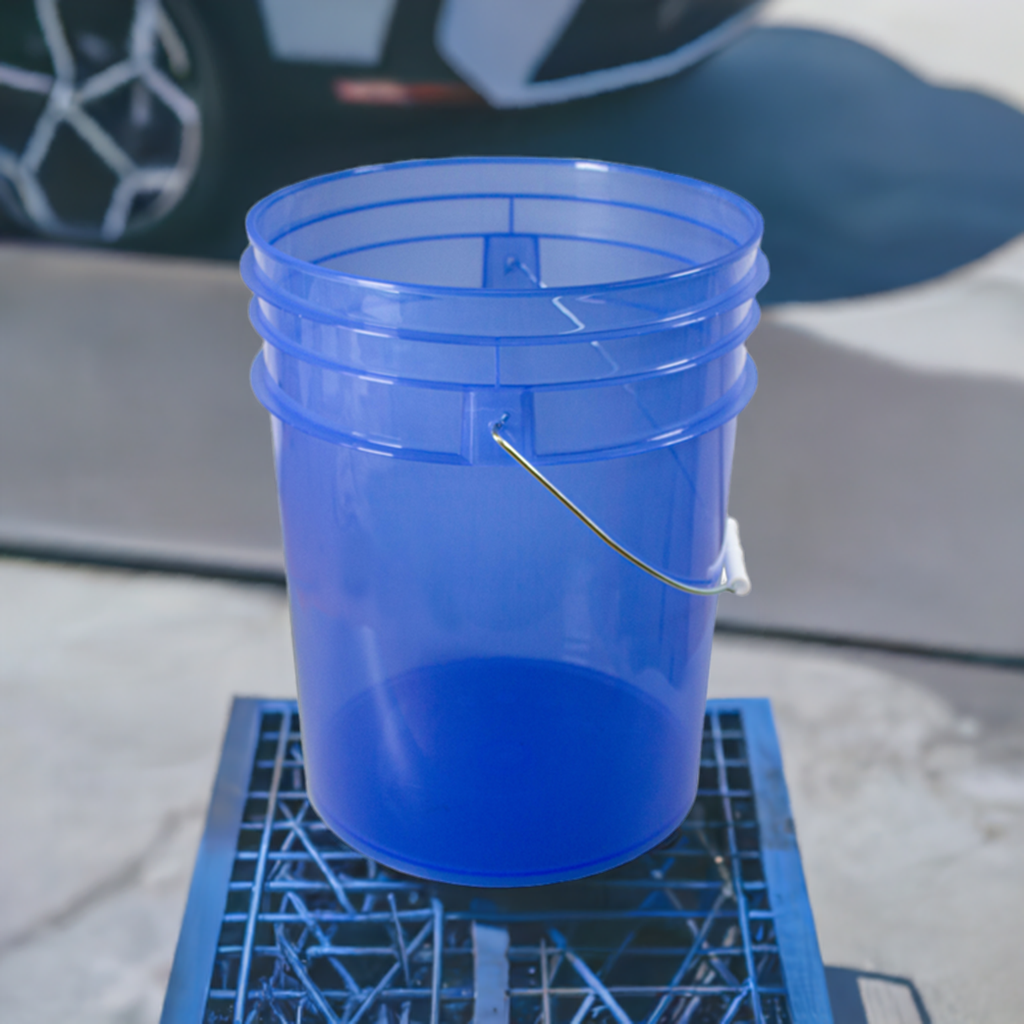 Wascheimer 19 L Transparent Blau