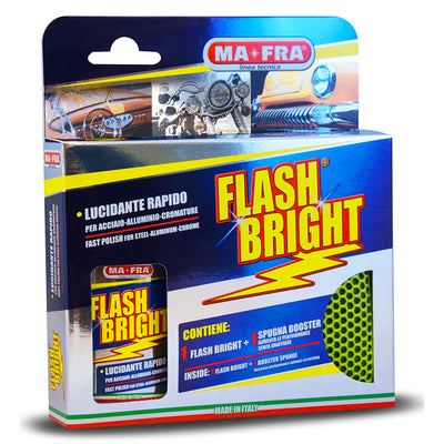 Flash Bright Chrome Polish - Powerful Stainless Steel Cleaner & Polish 