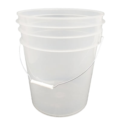 Wascheimer 19 L Transparent Weiß