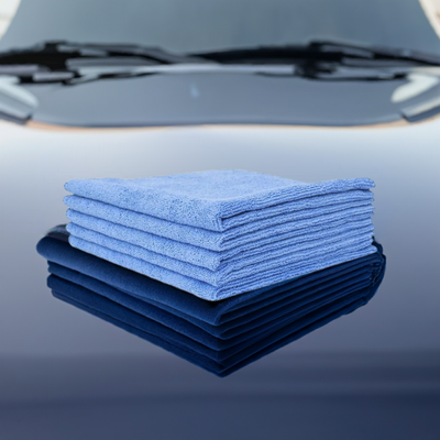 Mikrofaser, Edgeless 300 Blau, 5 Stück